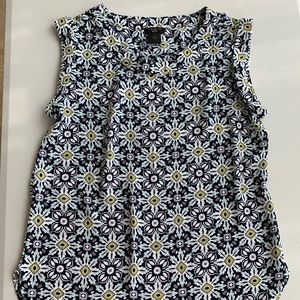 Ann Taylor Factory XS Petite Sleeveless Blouse